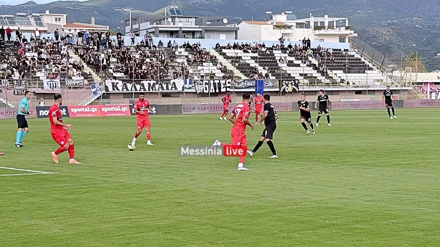 Καλαμάτα – Χανιά 1-0: Ακάθεκτη η Μαύρη Θύελλα ανοίγει την διαφορά από τους διώκτες της Kalamata Xania 09 20251122
